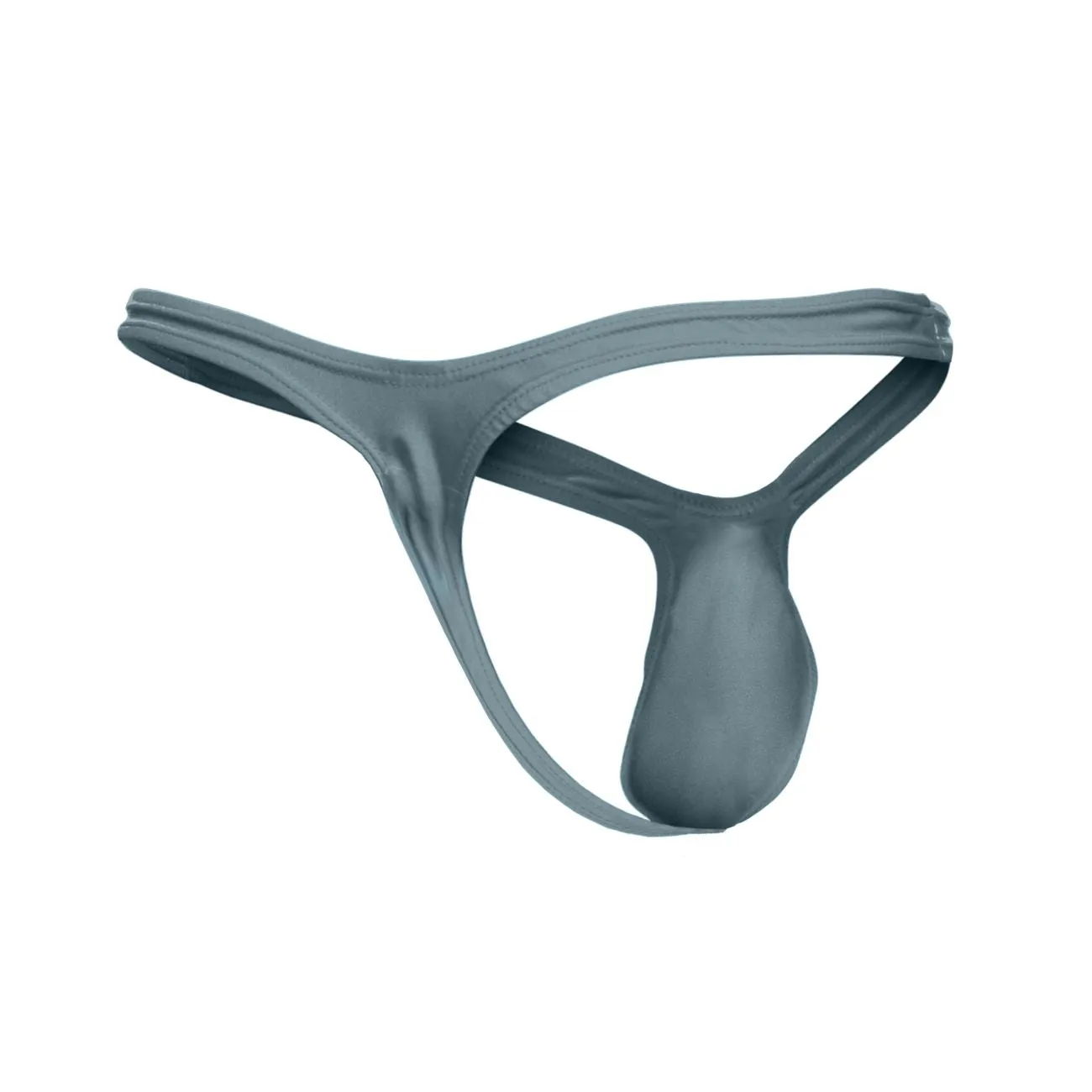 JUSTIN SIMON XSJBU02 Bulge Thongs Color Metal Green