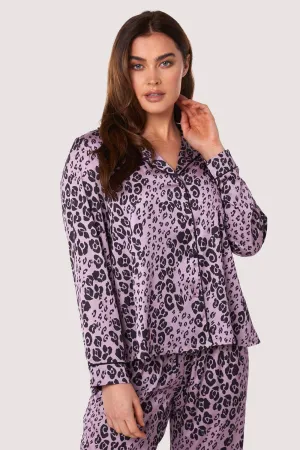 Kaylee Animal Print Pyjama Set, Size UK 8