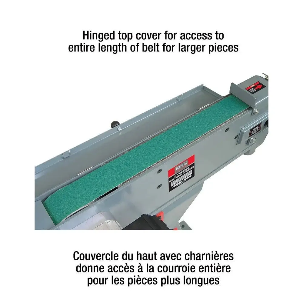 KING - KC-379MS - 3" X 79" METAL BELT SANDER