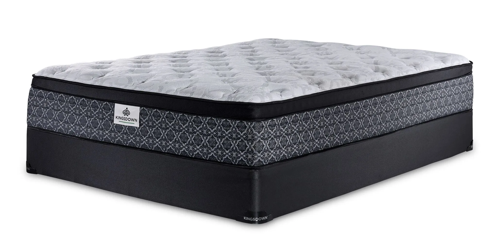Kingsdown Percy Medium Euro Top Queen Mattress and Boxspring Set