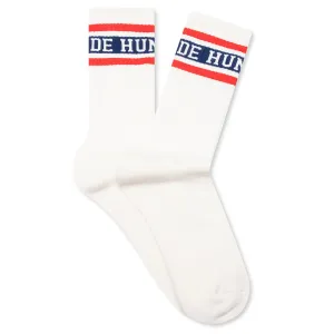 Line Socks - Red
