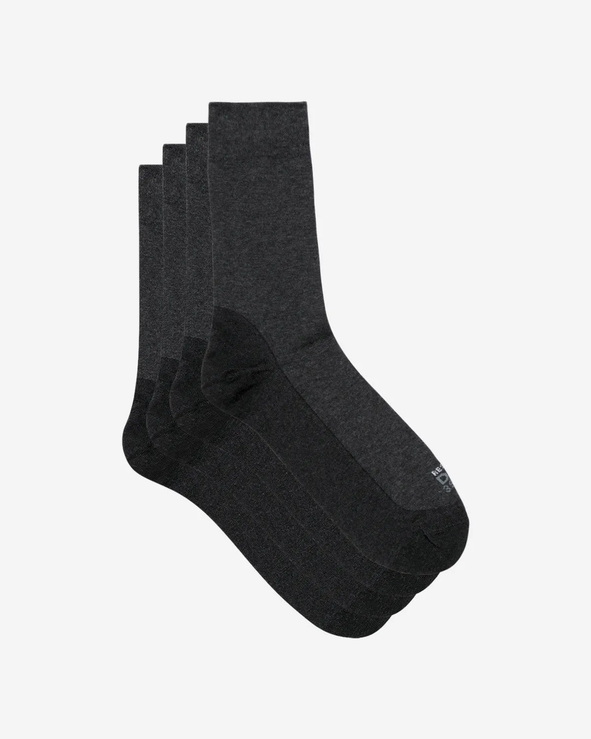 Lot de 2 paires de chaussettes homme Anthracite Chiné Ultra Resist