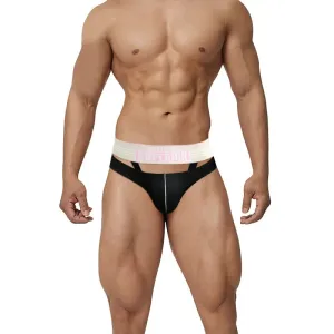Men's Sexy Low-Rise Cotton Bikini Briefs with Supportive Pouch BS862