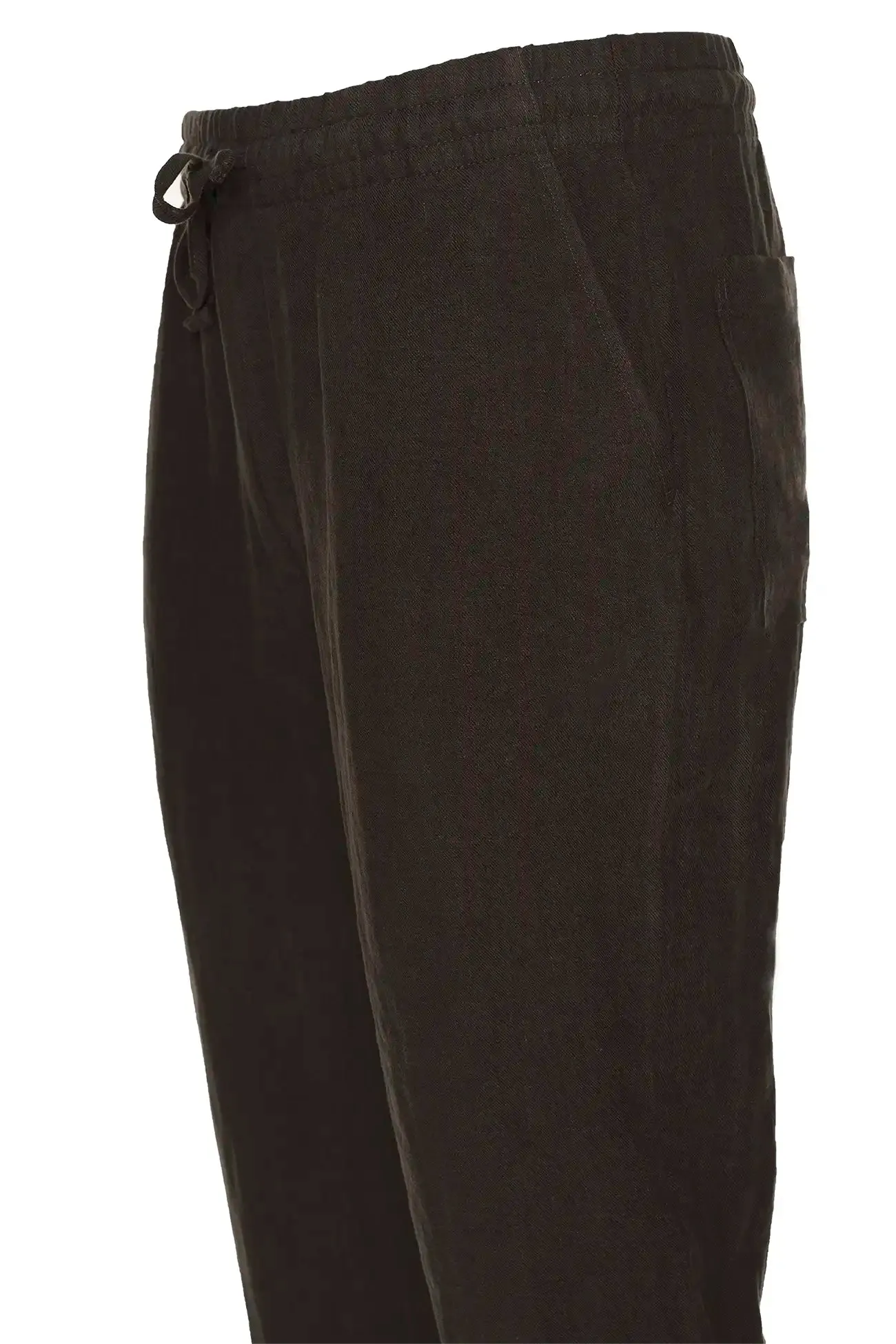 Men's Wide Leg Linen Pant