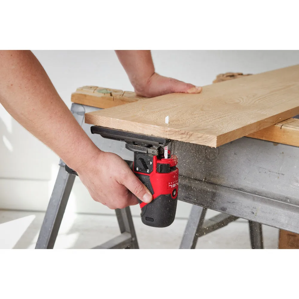 Milwaukee 2545-20x2BSK M12 FUEL 12V Jig Saw w/ 4AH and 2AH Starter Kit