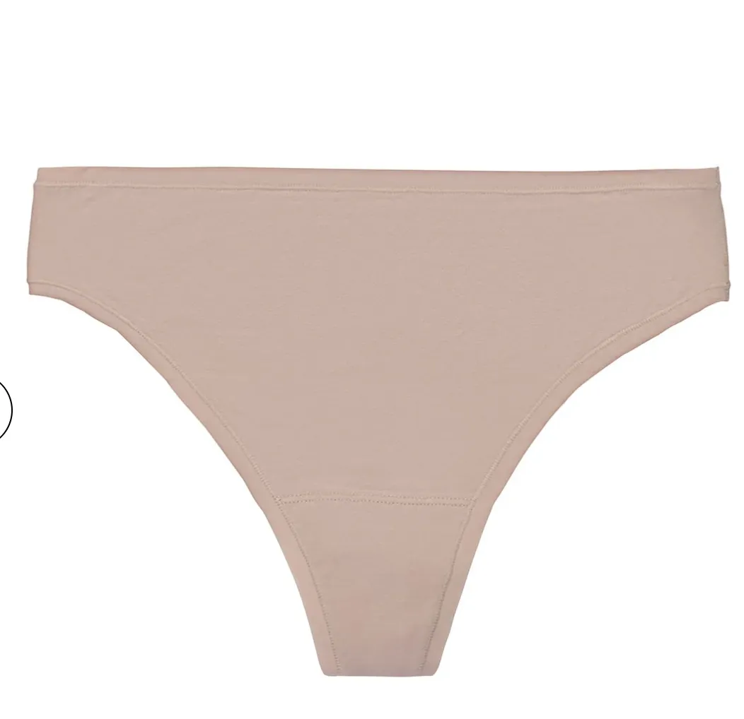 Natori Bliss Bare Cotton Thong