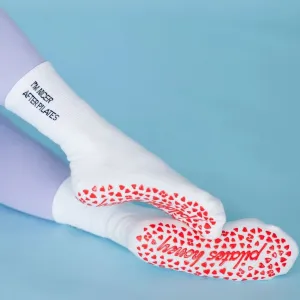 Nicer After Pilates - Crew Grip Sock (Barre / Pilates)