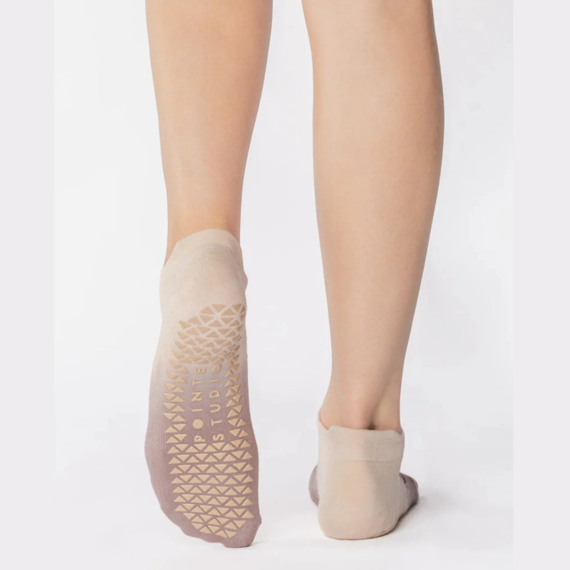 Nina Grip Sock - Cappuccino (Barre / Pilates)