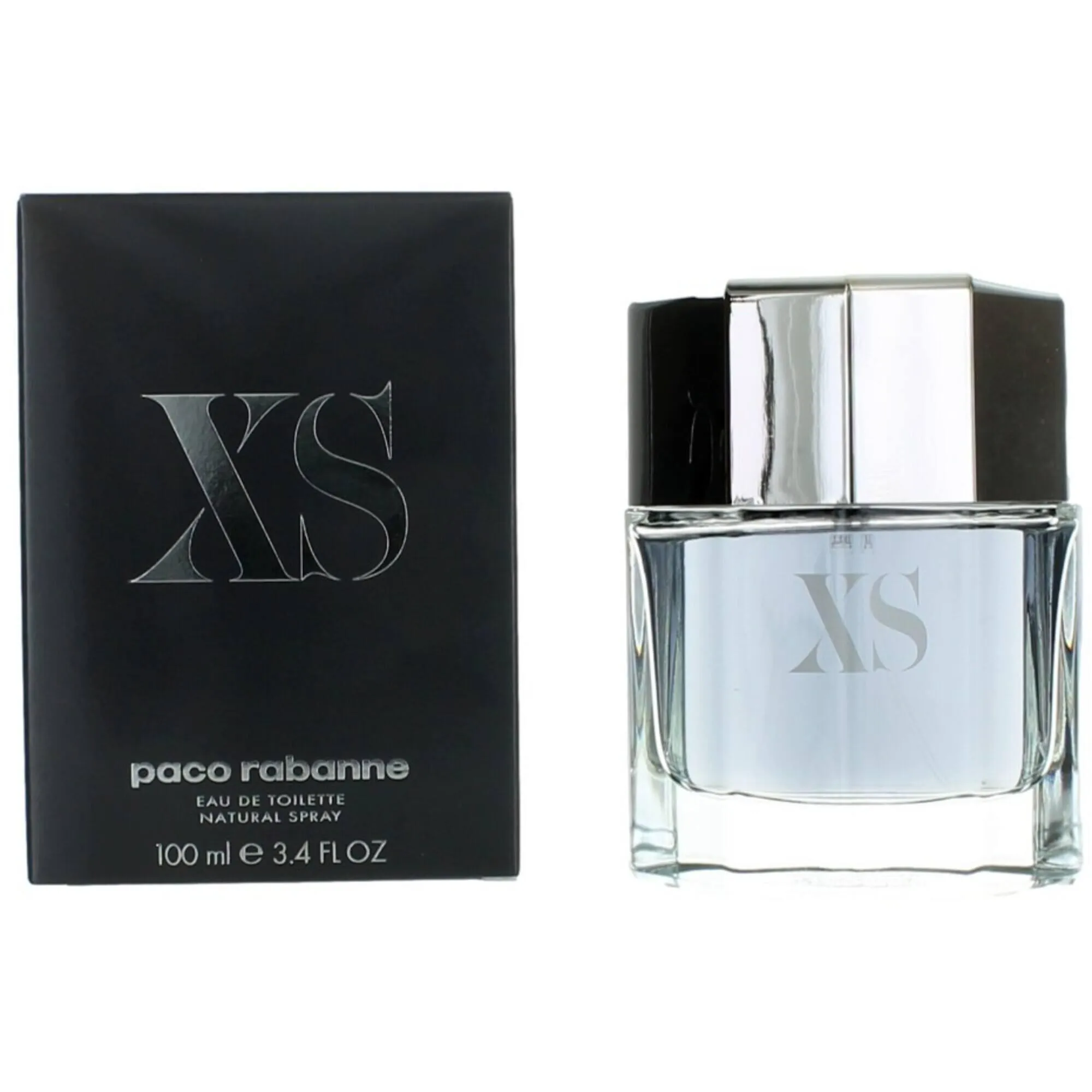 Paco Rabanne Men's Eau De Toilette Spray - XS Grey, 3.4 oz
