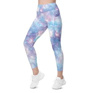 Pastel Galaxy Leggings with Pockets