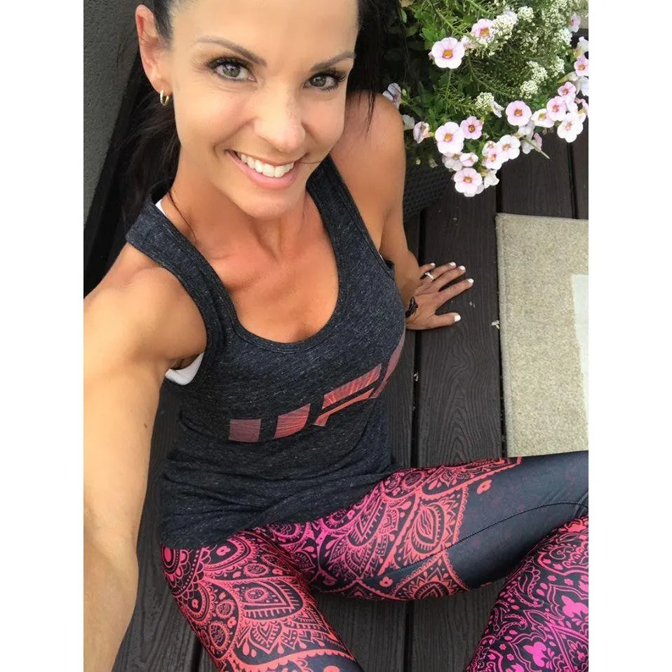Pink Mandala Leggings