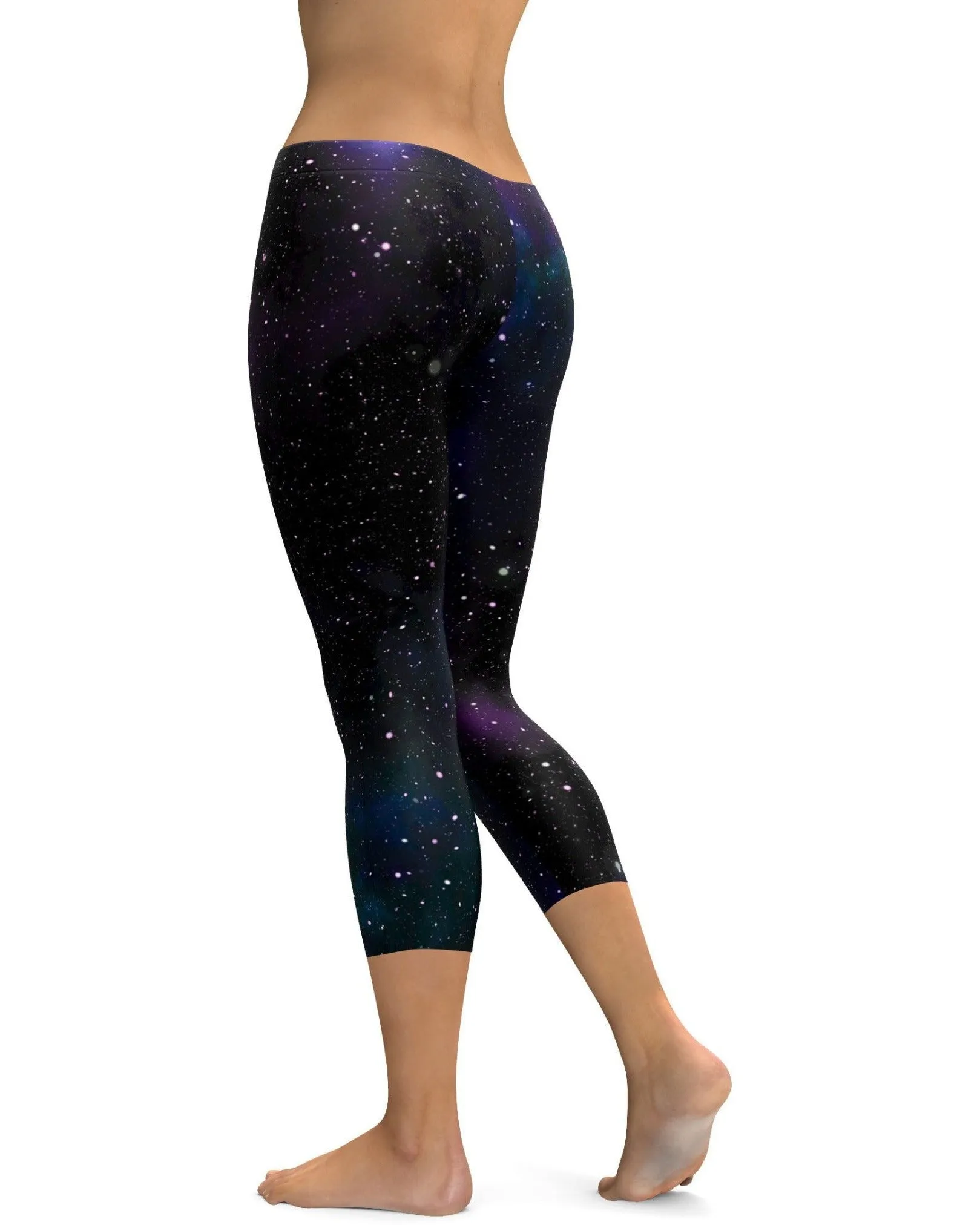 Purple Galaxy Capris