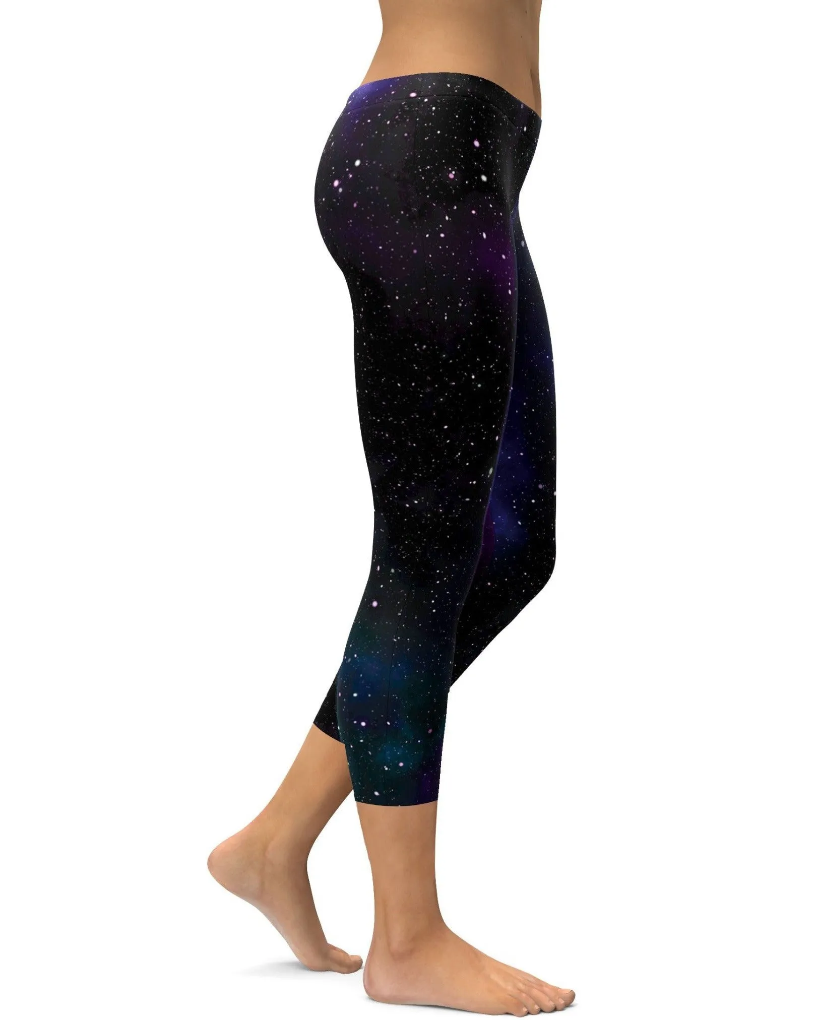 Purple Galaxy Capris