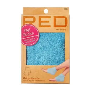 Red by Kiss Pedicure Gel Socks Moisturizing Heel Socks