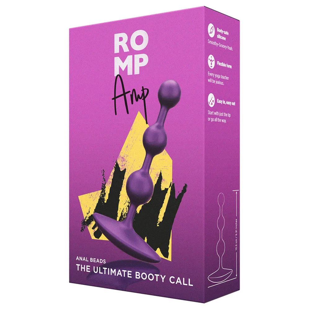Romp Amp Graduating Silicone Anal Beads