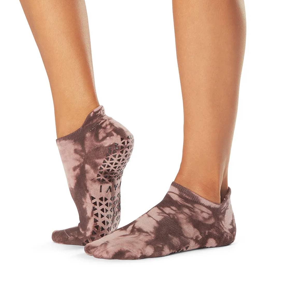 Savvy Primrose Tye-Dye Grip Socks (Pilates / Barre)