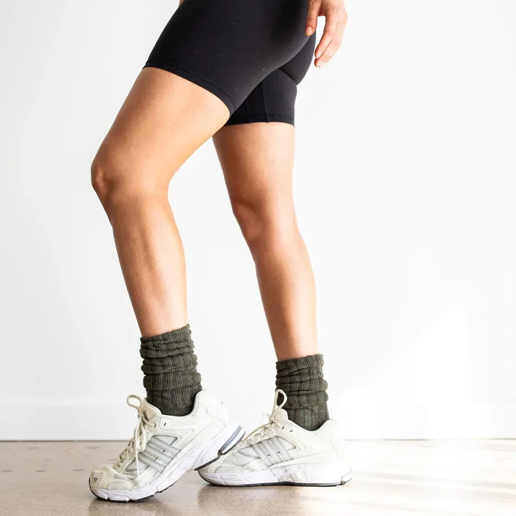 Scrunch - Crew Grip Sock (Barre / Pilates)