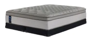 Sealy Posturepedic® Plus Sterling Hera Plush Euro Top King Mattress and Low Profile Split Boxspring Set