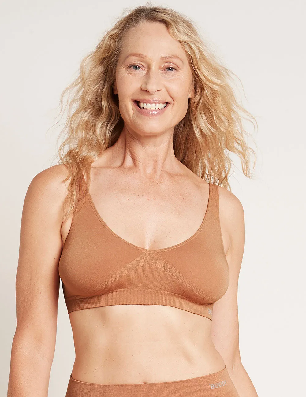 Seamfree Crop Bra - Dune