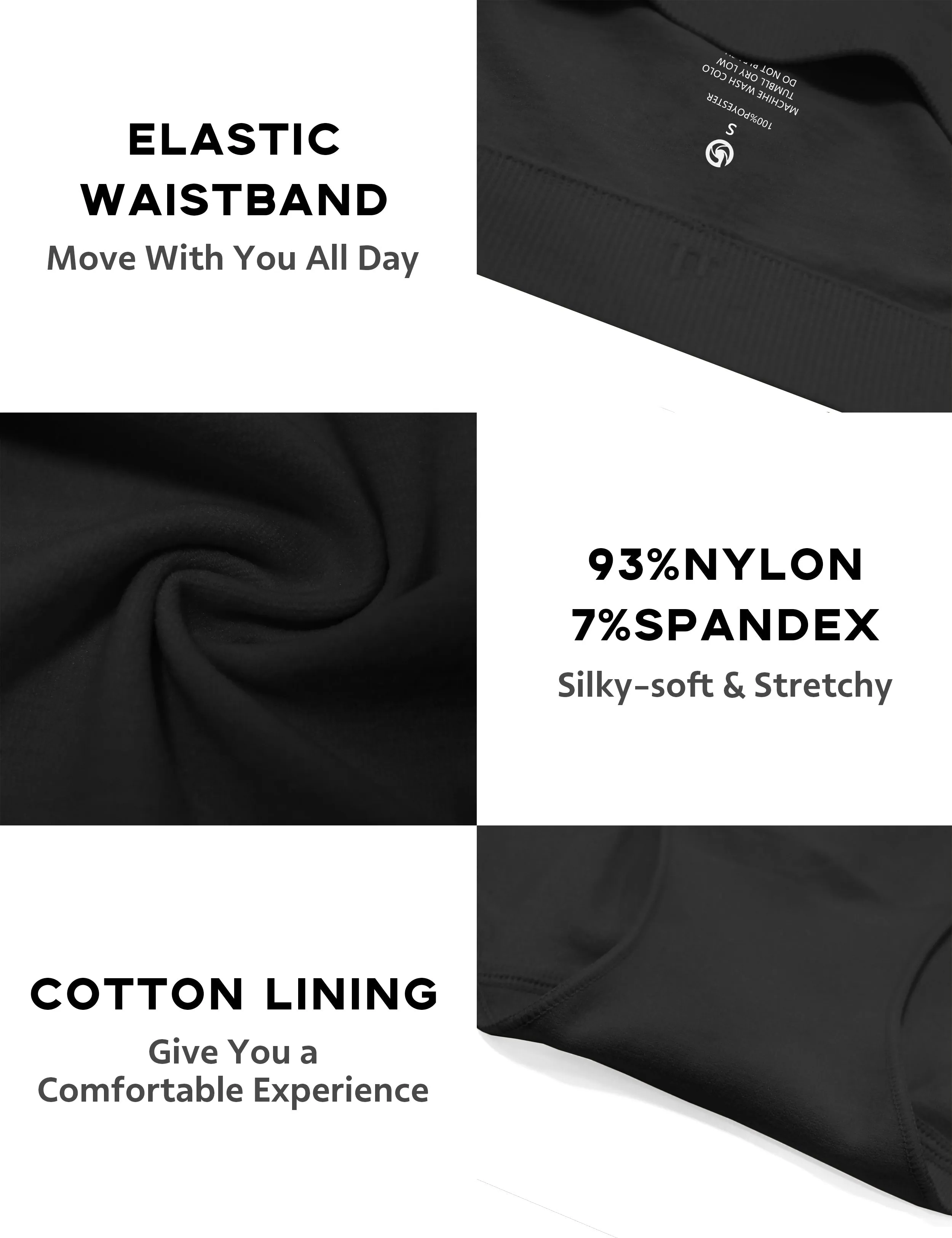 Seamless Sports Bikini Underwear black_Biking