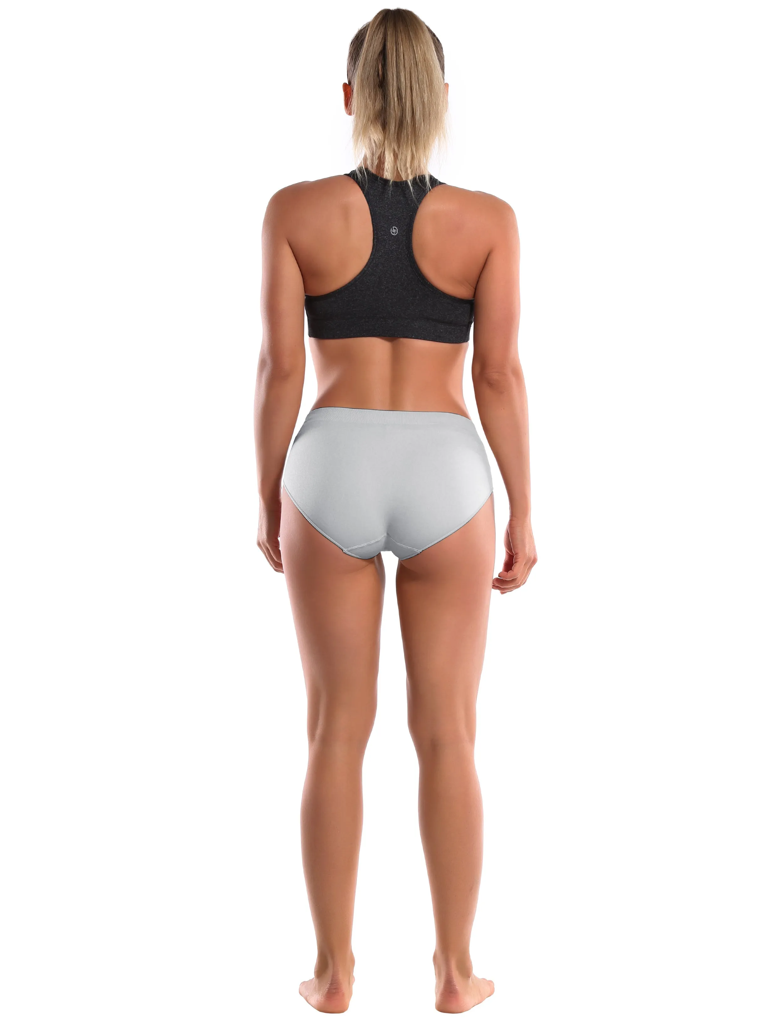 Seamless Sports Bikini Underwear gray_Biking