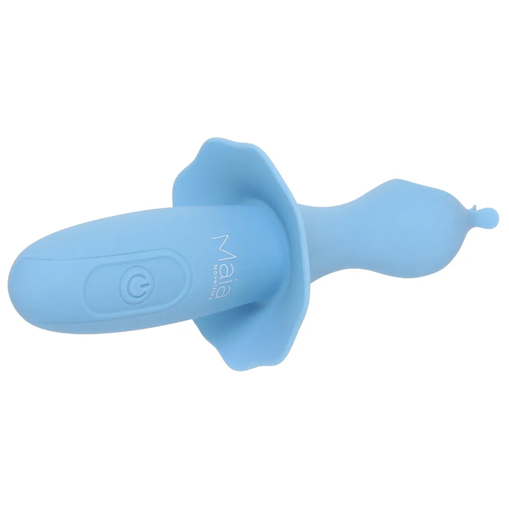 Sienna Fluttering Silicone Vibe in Blue