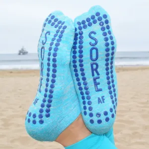 Sore AF Sticky Grip Socks (Barre / Pilates)