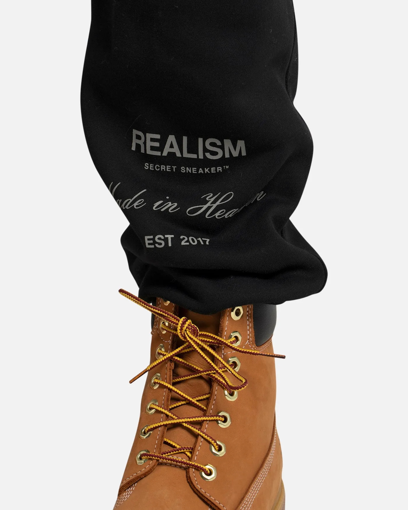 SSS REALISM RADIANT SWEATPANTS BLACK