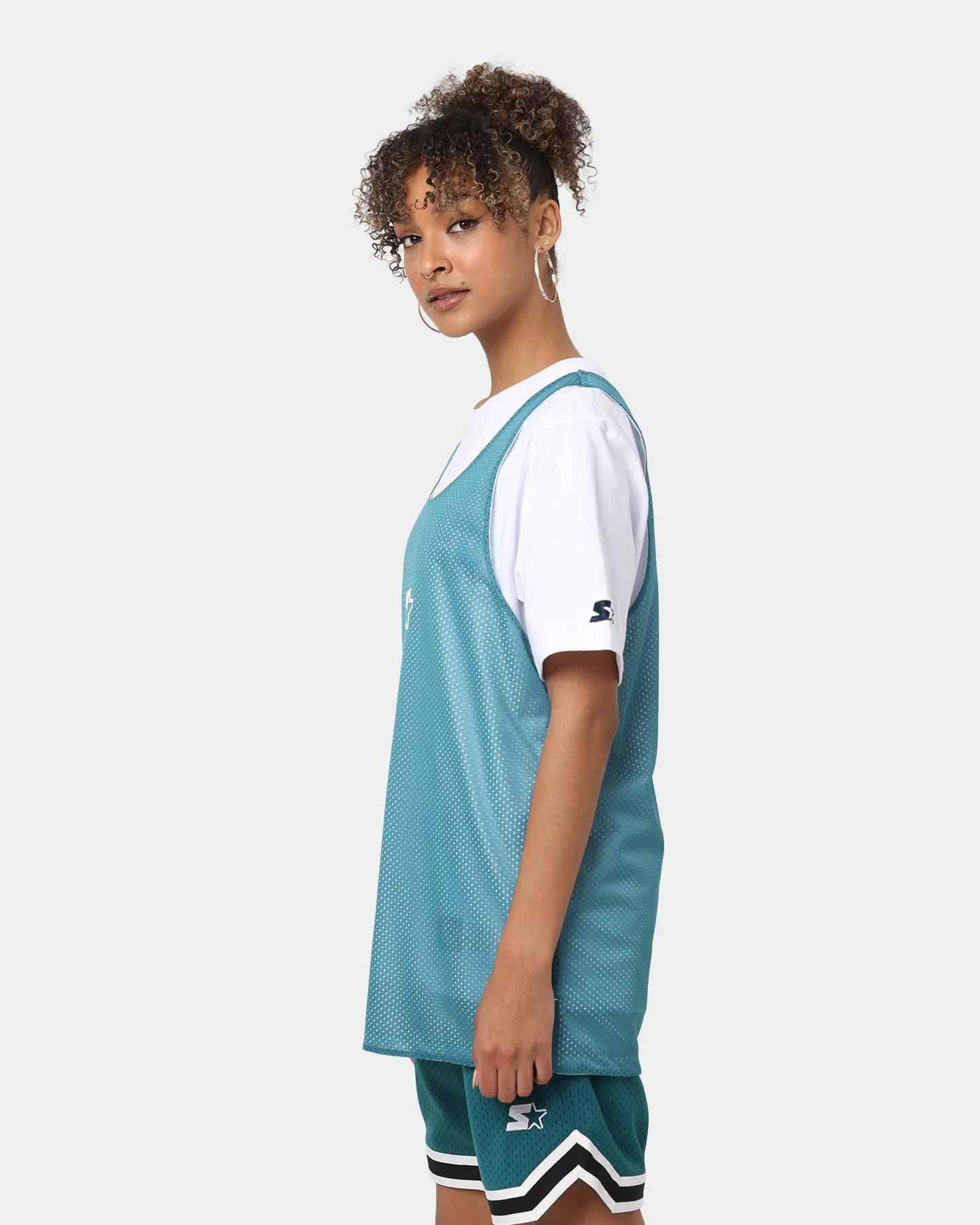Starter Practice Reversible Jersey White/Green