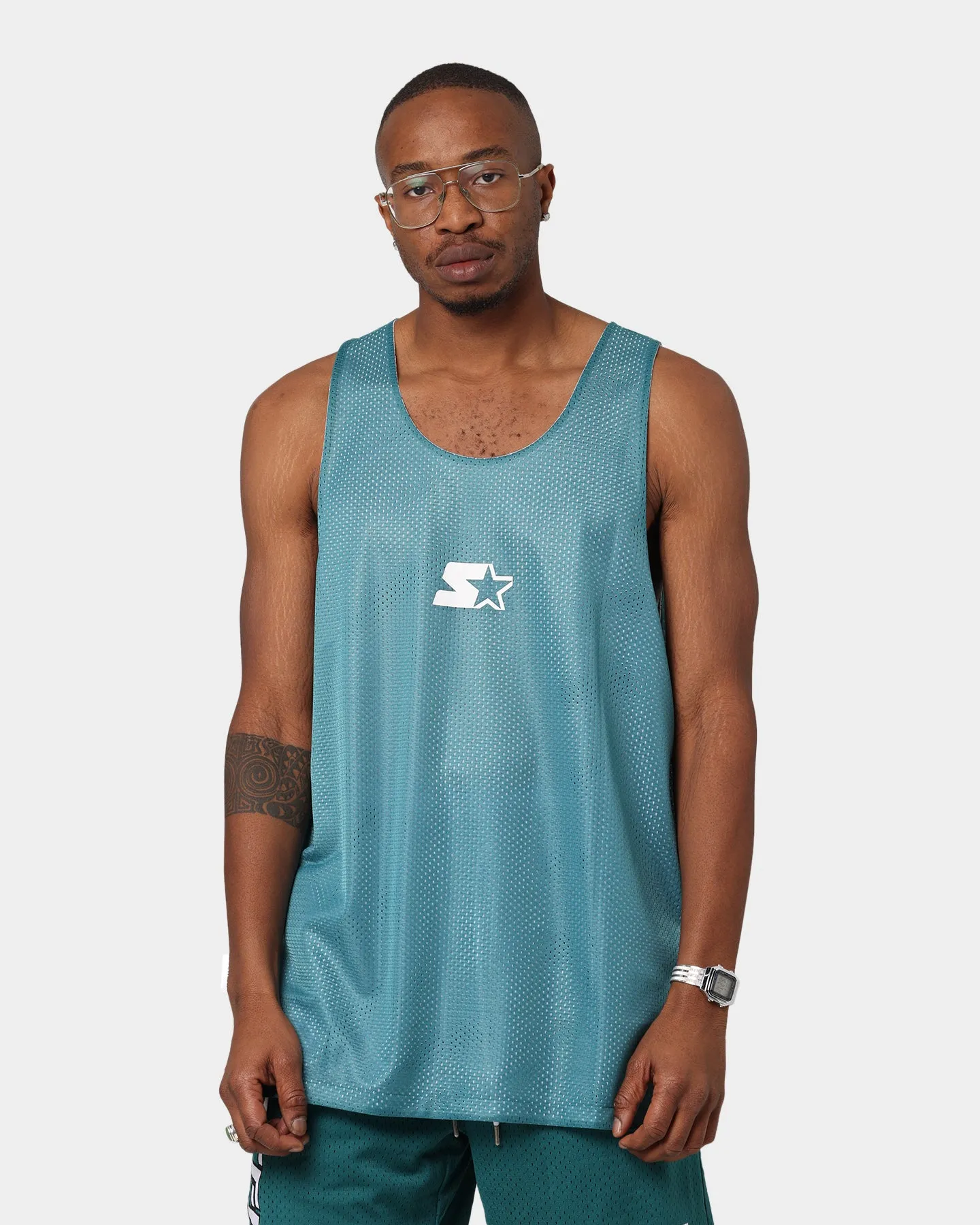 Starter Practice Reversible Jersey White/Green