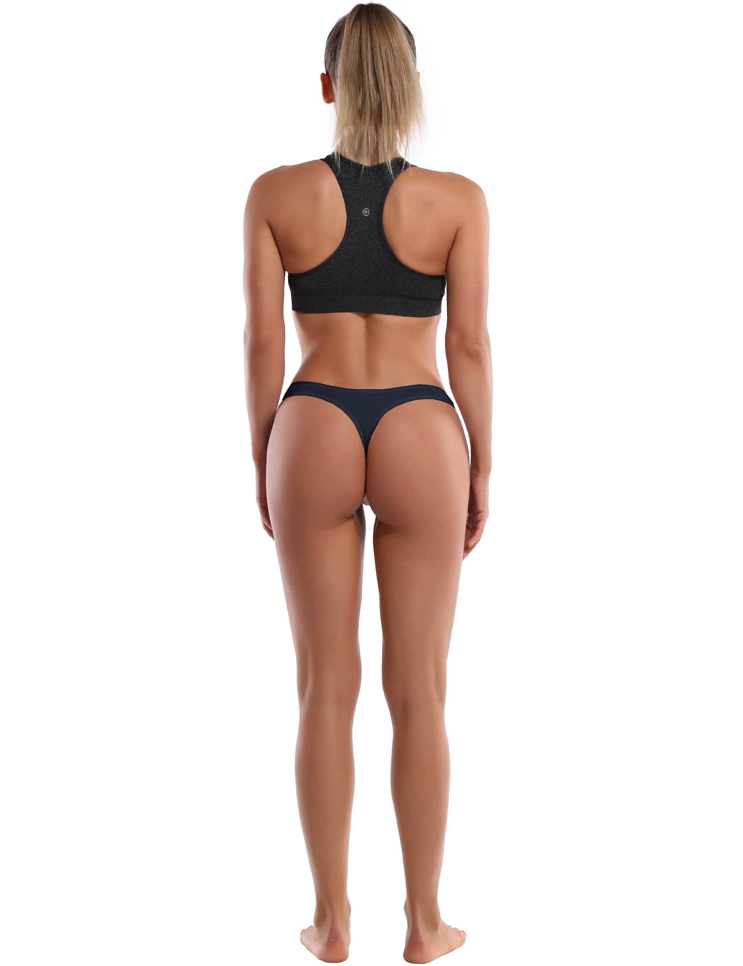 Super Soft Modal Sports Thongs underwear darknavy_Jogging