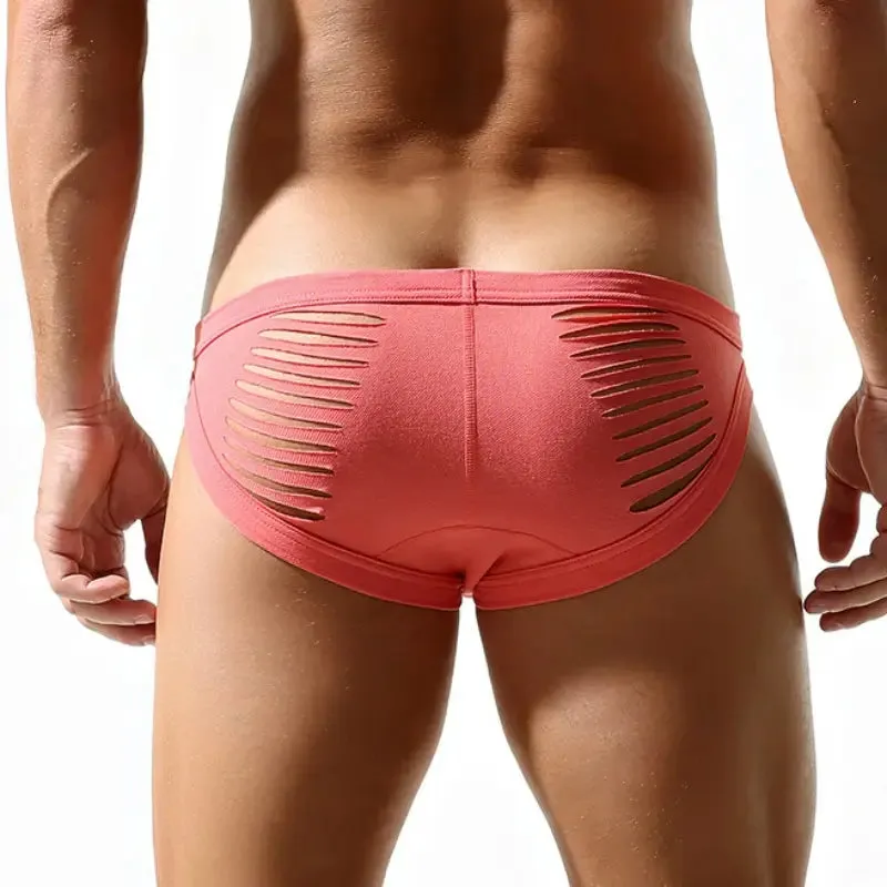 Tauwell Men's Low-Rise Briefs: Comfort Pouch Blend Sexy Briefs for Men 24110