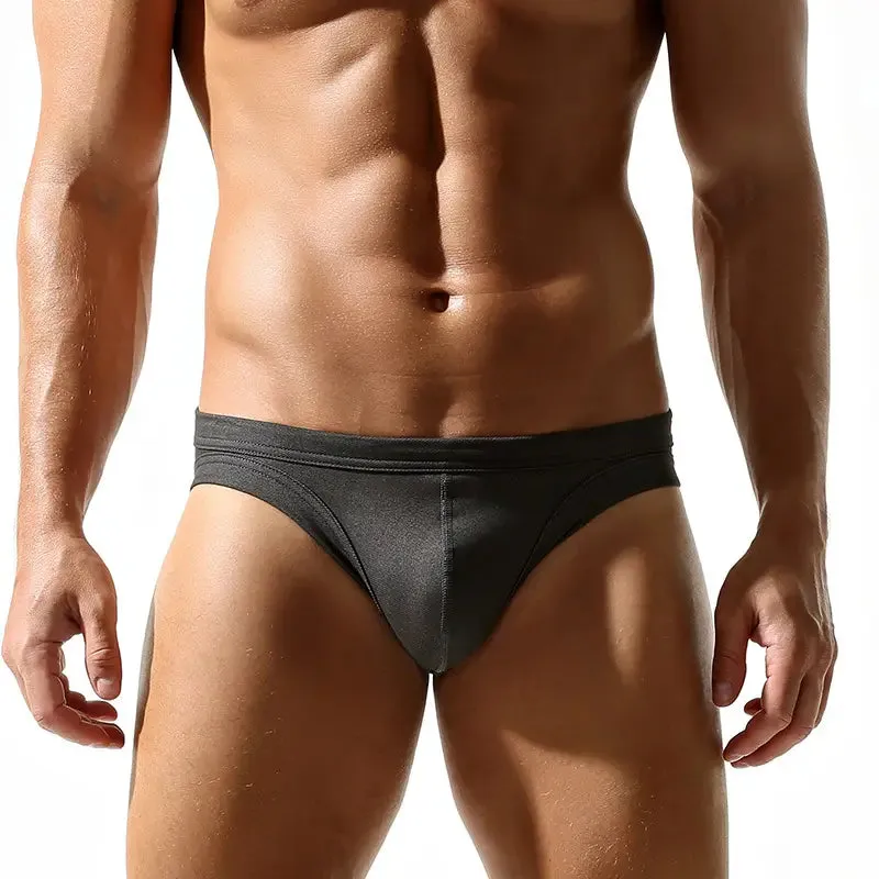 Tauwell Men's Low-Rise Briefs: Comfort Pouch Blend Sexy Briefs for Men 24110