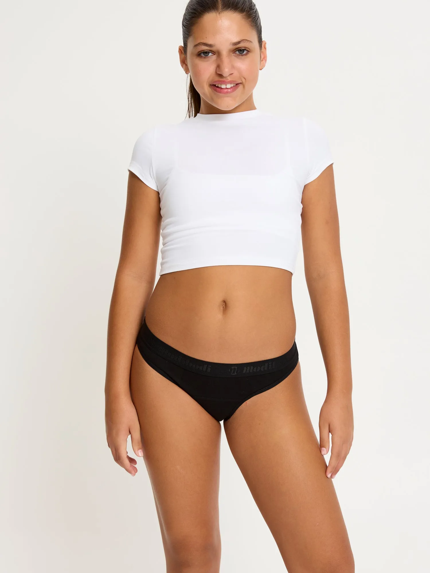Teen Hipster Bikini Super Black