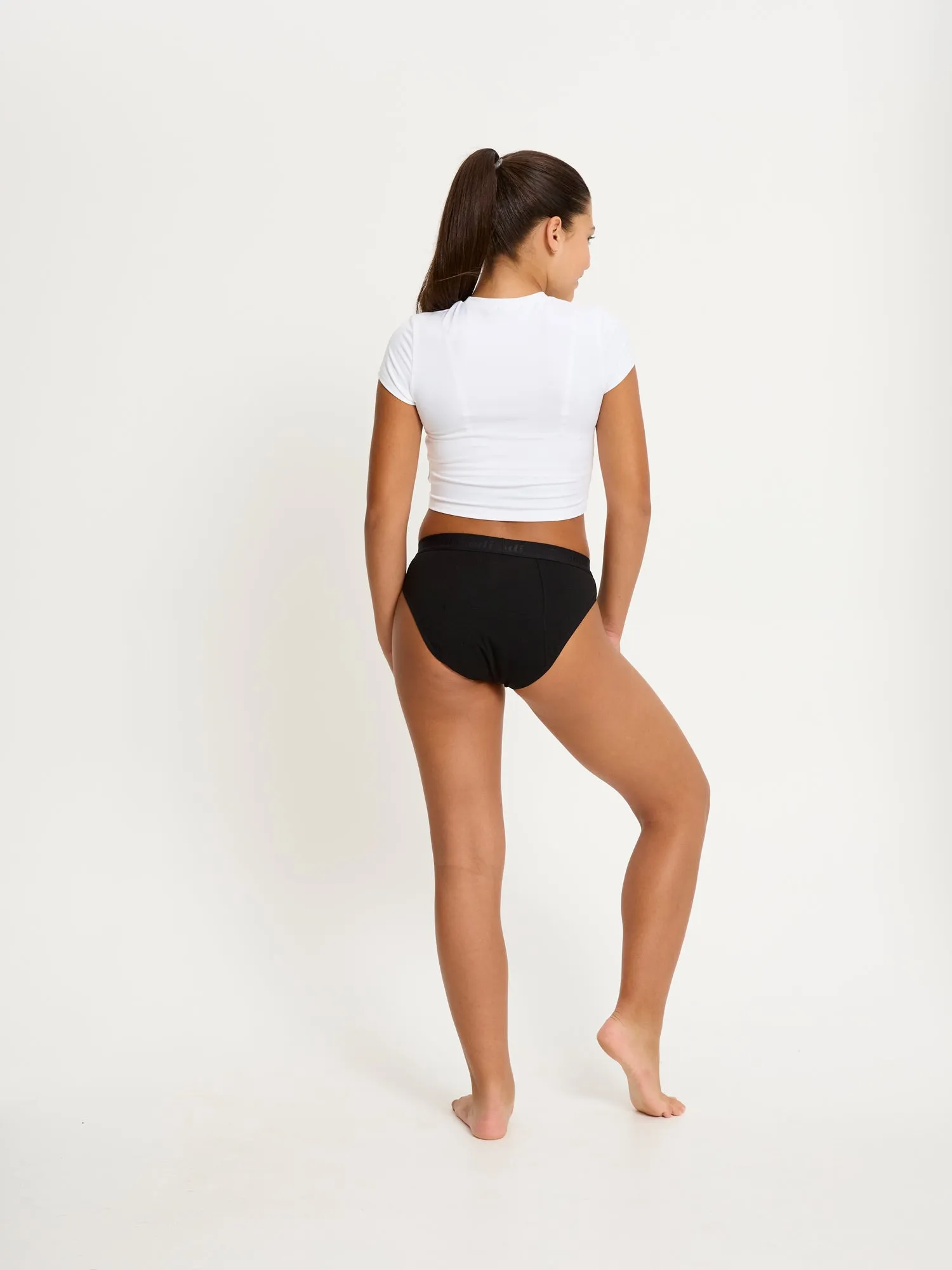 Teen Hipster Bikini Super Black