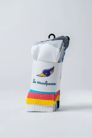 Unisex Socks - Sold As A Pack Of 5. Navy, White, Cobalt Blue, Black, Grey