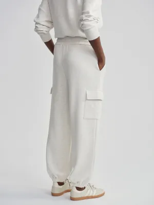 Varley Cargo Pant 27.5 - Ivory Marl
