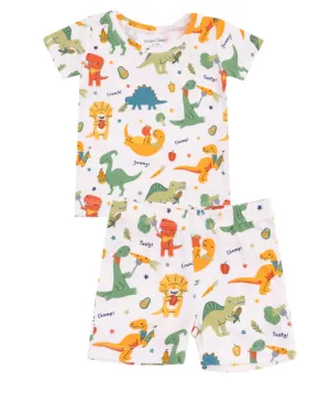 Veggie Dinos Loungewear Short Set