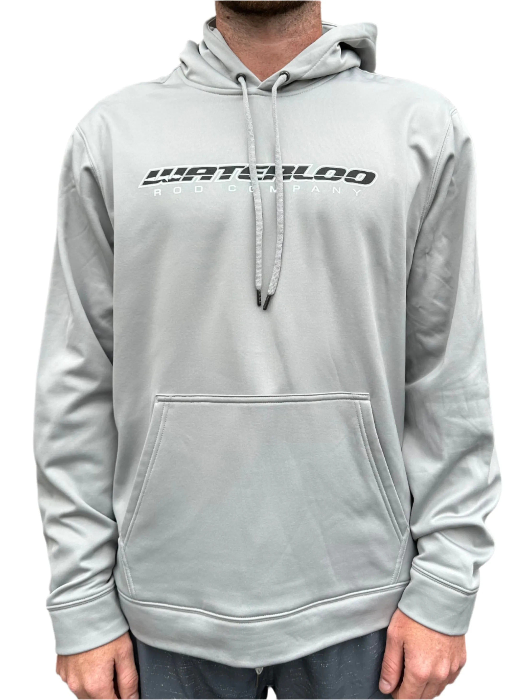 Waterloo Silver Hoodie - New Performance Logo