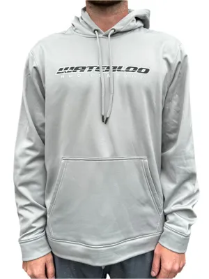 Waterloo Silver Hoodie - New Performance Logo