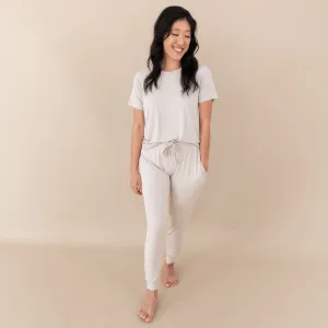 Women's Jogger Pants in Oat