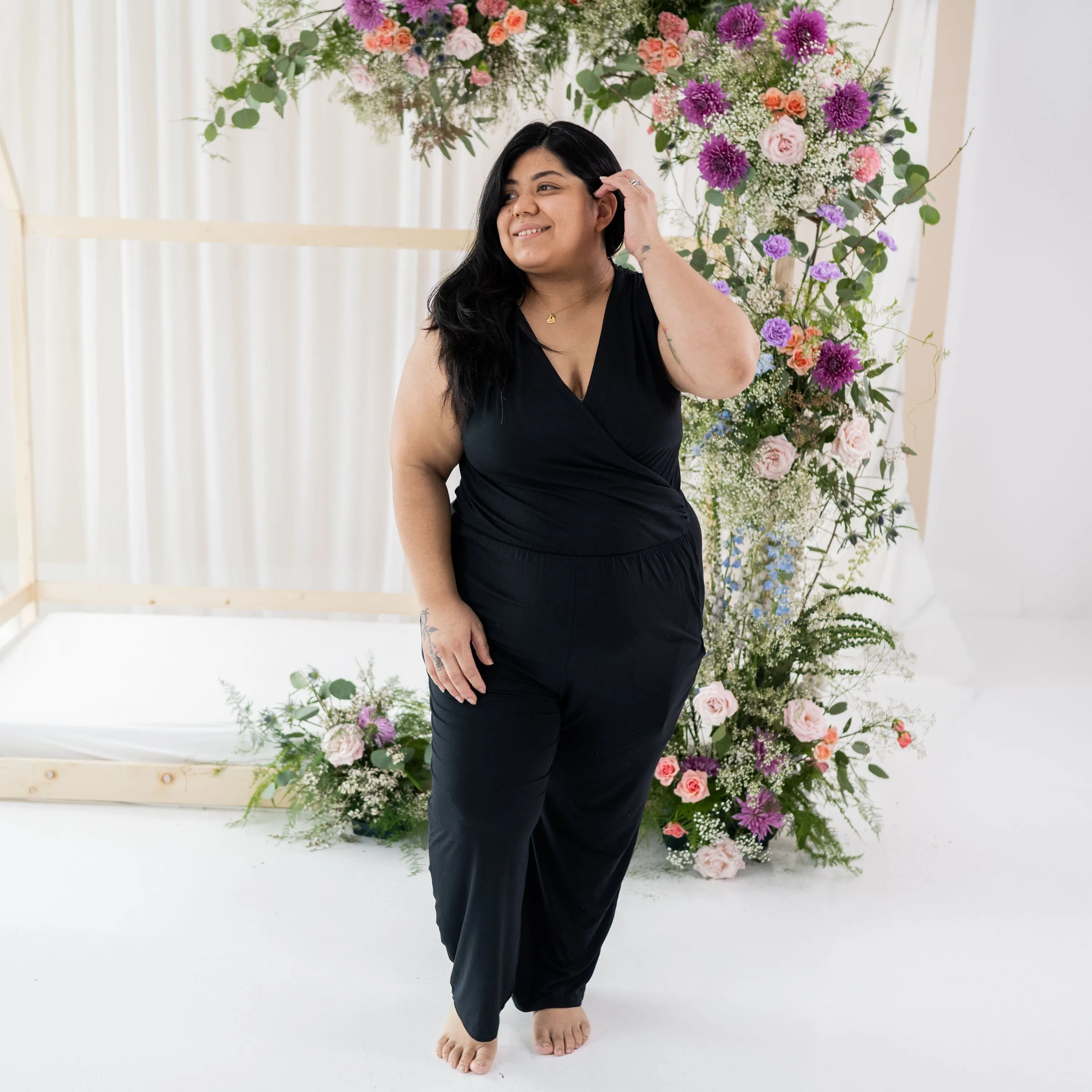 Women's Jumpsuit in Midnight